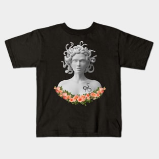 Medusa Gorgon Greek Mythology Kids T-Shirt